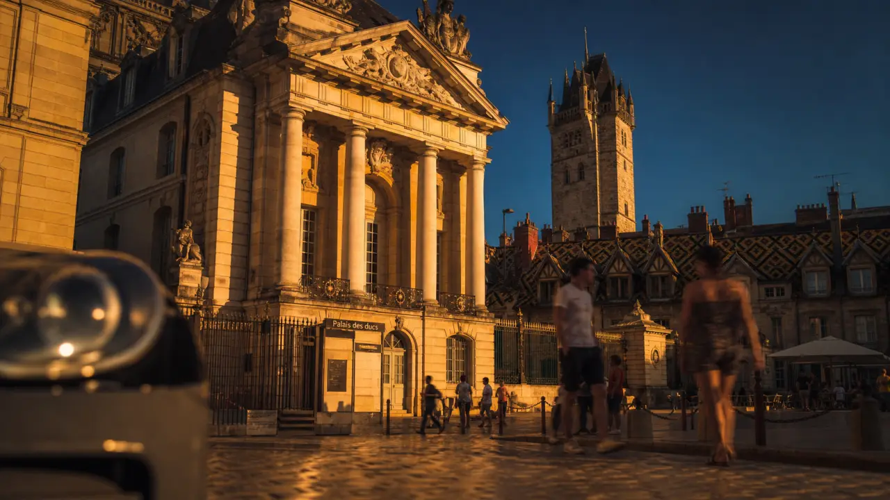 Chateau a visiter dijon : Palais des ducs et tour Philippe le Bon