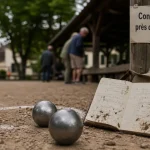 concours de pétanque ce week end près de Dijon sur un boulodrome