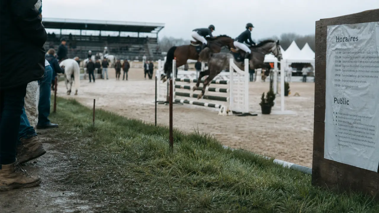 Concours hippique ce week end près de Dijon : cavaliers et horaires