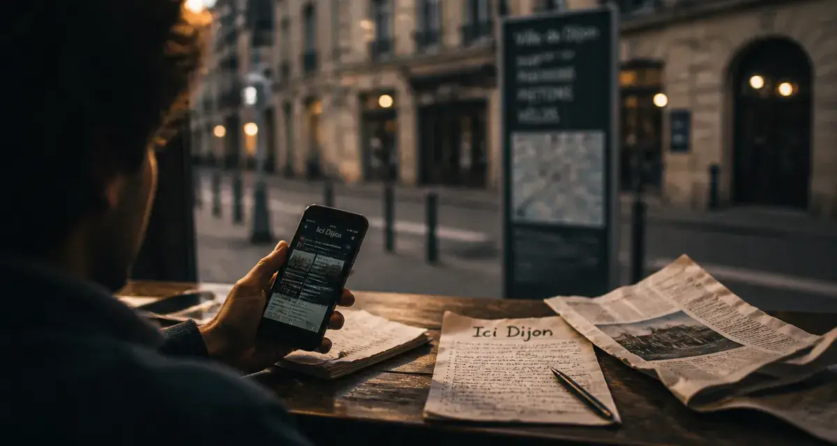 Ici Dijon sur smartphone : actualités locales dijon