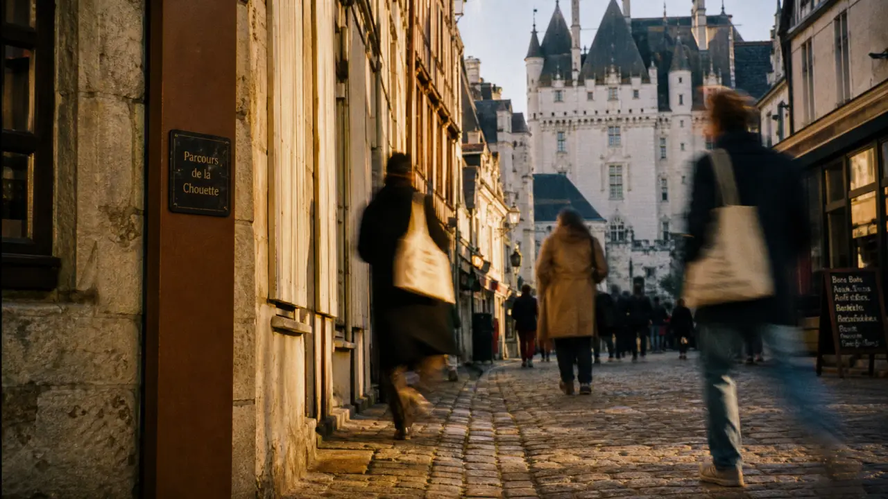 Incontournable dijon : ruelle vers le palais des Ducs sur le parcours de la Chouette