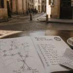 Jondi ce week-end à Dijon : terrasse café sur ruelles pavées
