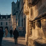 Journées du patrimoine 2025 Dijon, Palais des Ducs de Bourgogne, façade en pierre