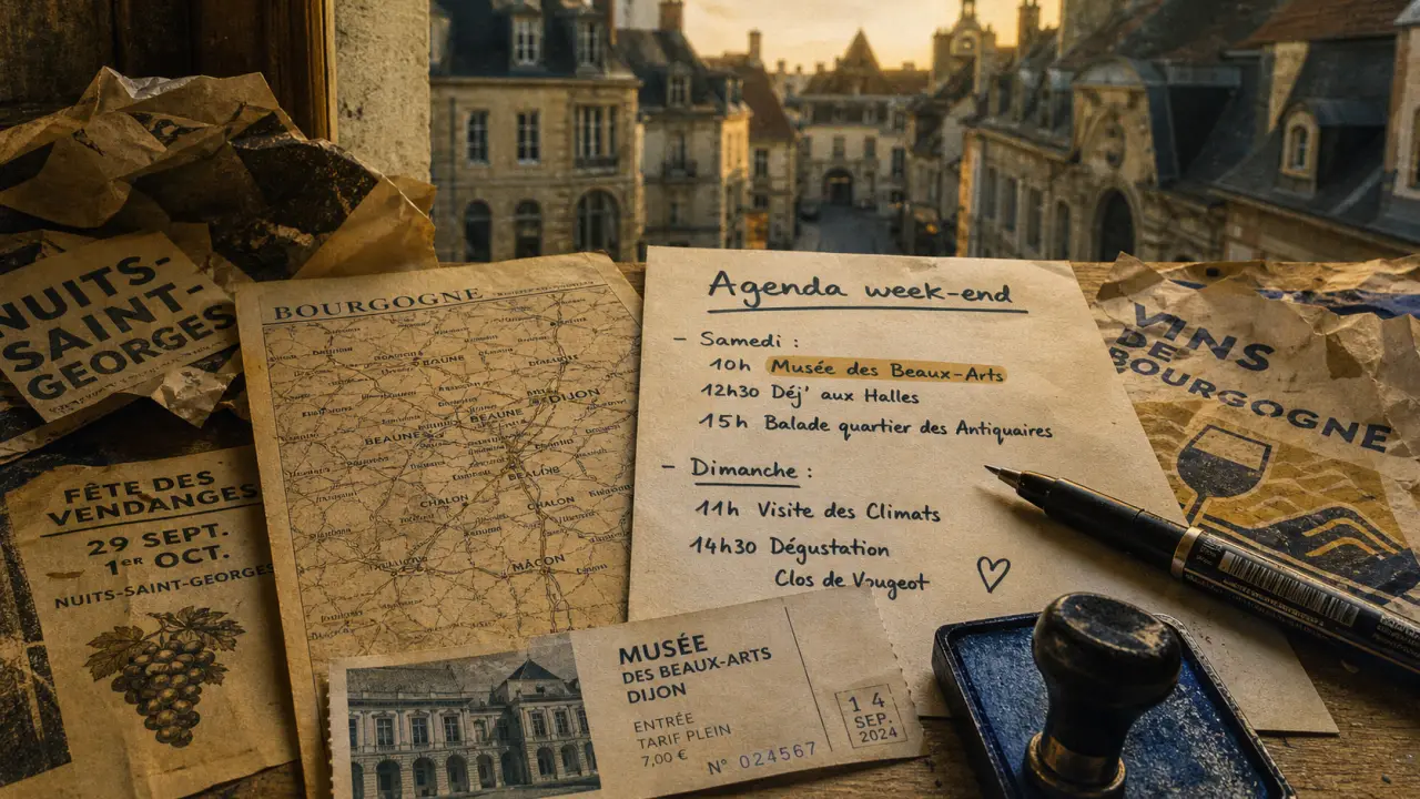 Manifestation ce week-end en Bourgogne : Dijon ou villages, agenda et billets de musée