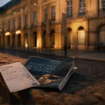 Musées dijon : billet et brochure devant le musée