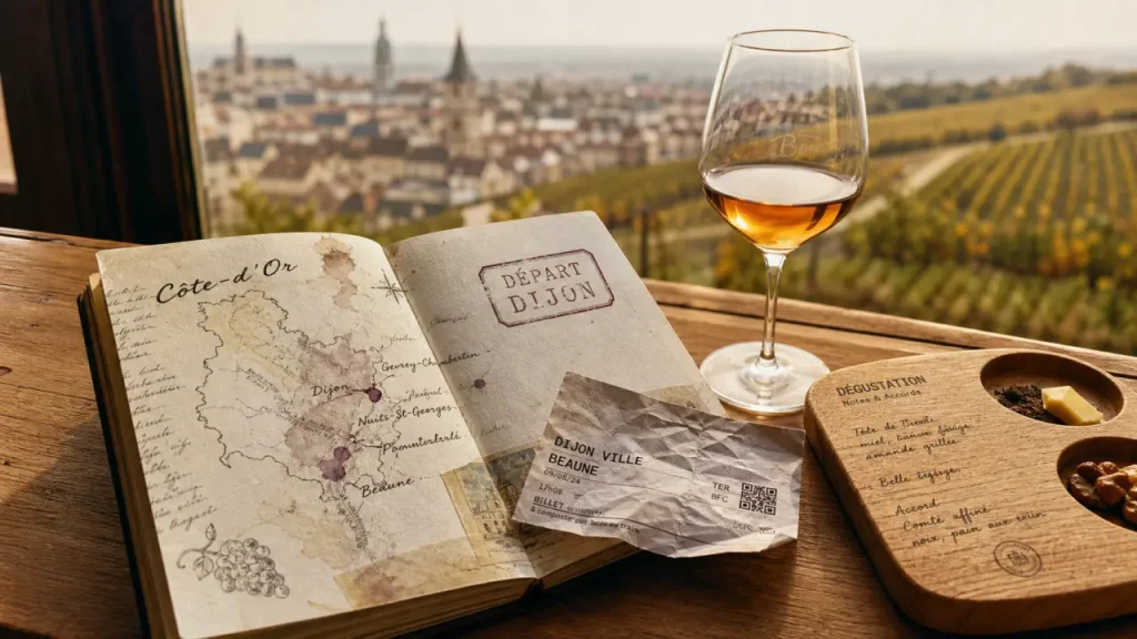 Sortie en cote d'or : Dijon, vignes ou plan pluie