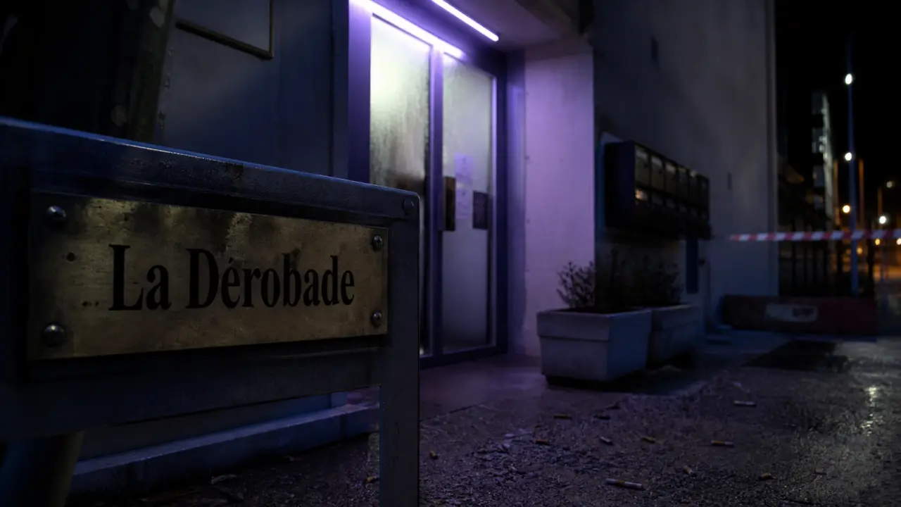 La derobade dijon à Chenôve : entrée discrète, panneau “La Dérobade”