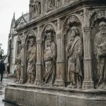 Puits de Moïse à Dijon, six prophètes de Champmol