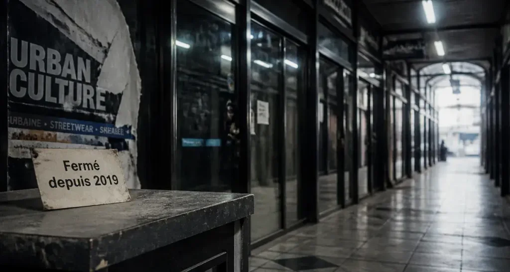 Urban culture dijon : boutique streetwear fermée au centre Dauphine