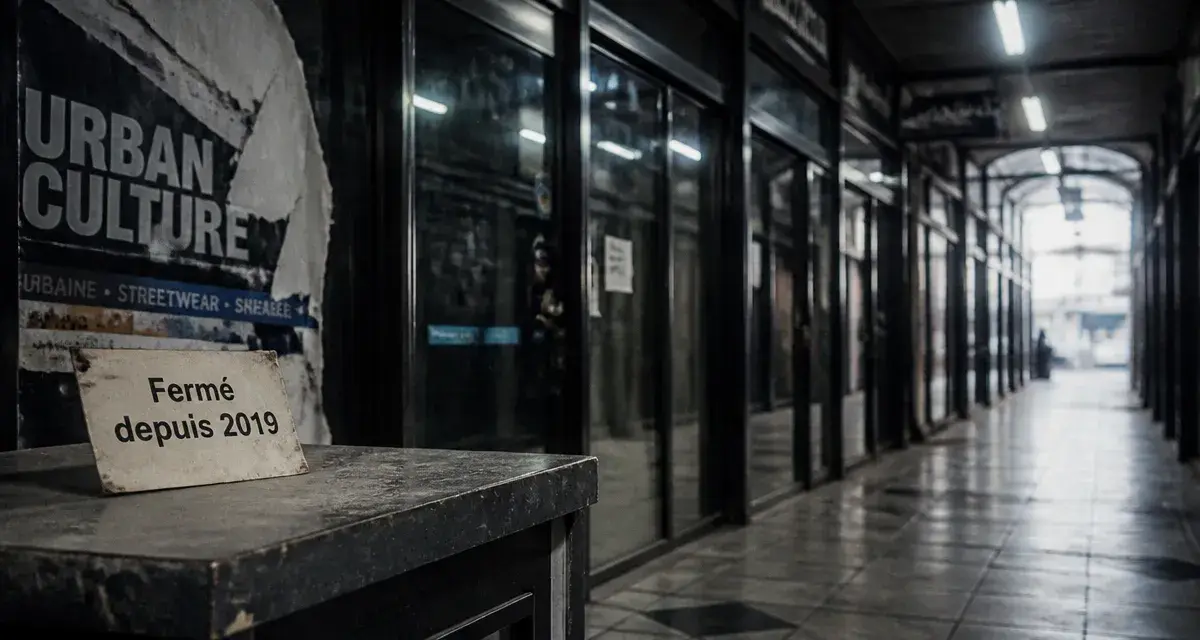 Urban culture dijon : boutique streetwear fermée au centre Dauphine
