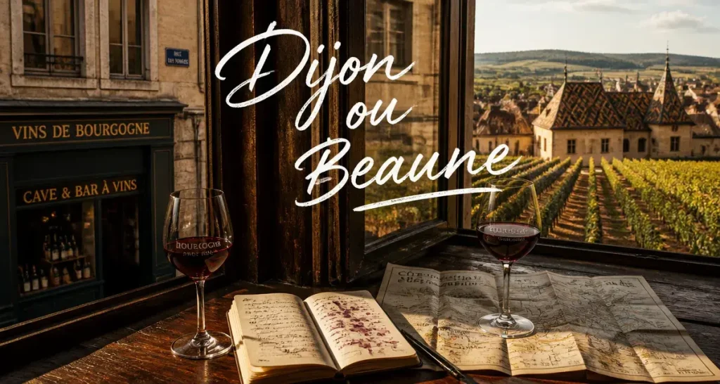 Visiter Beaune ou Dijon : dégustation de vin rouge en Bourgogne