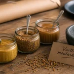 Visiter moutarderie Dijon : pots de moutarde et visite en boutique ou fabrique