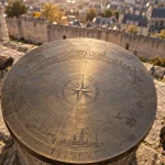 Visiter la tour Philippe le Bon Dijon : vue d’une table d’orientation